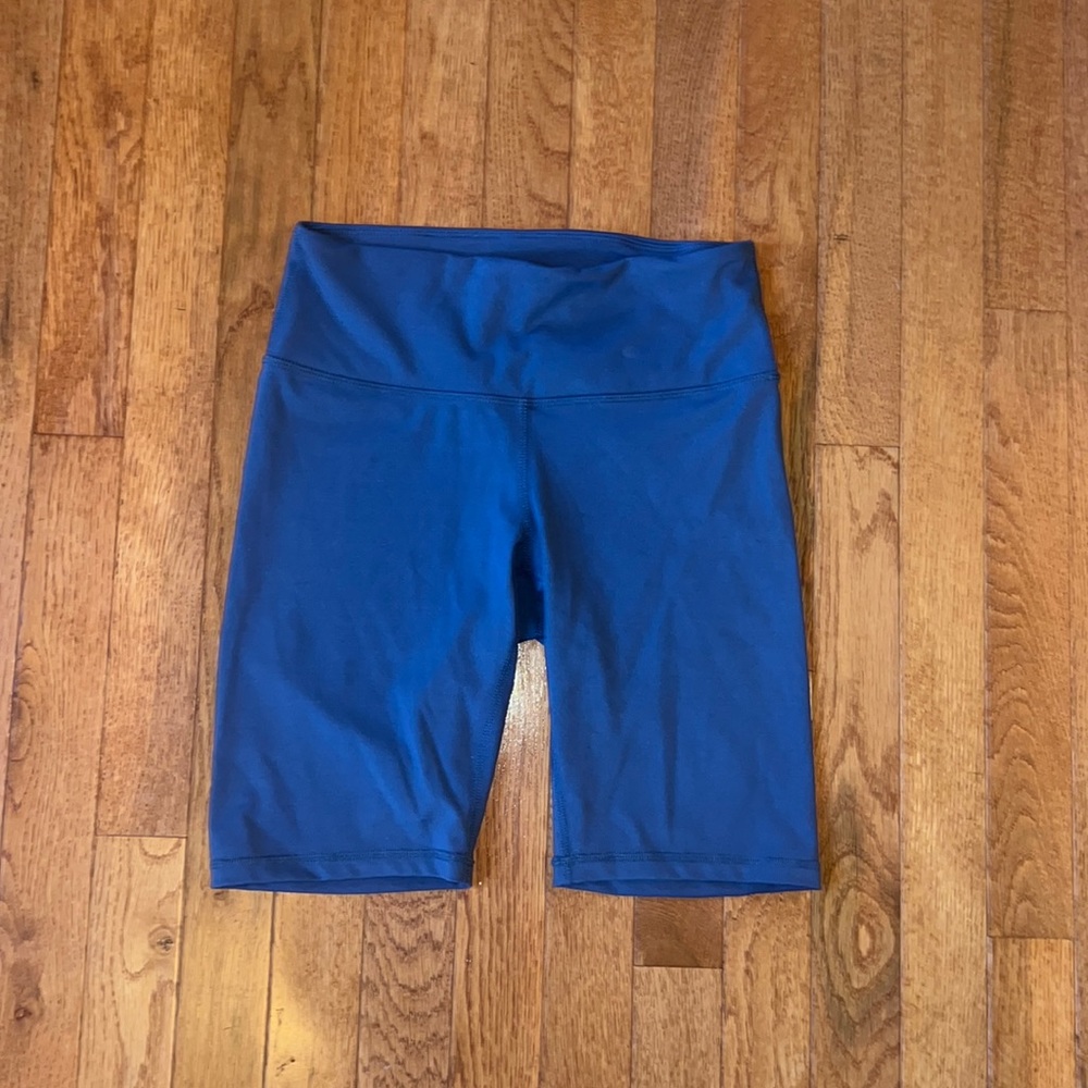 Blue Biker Shorts